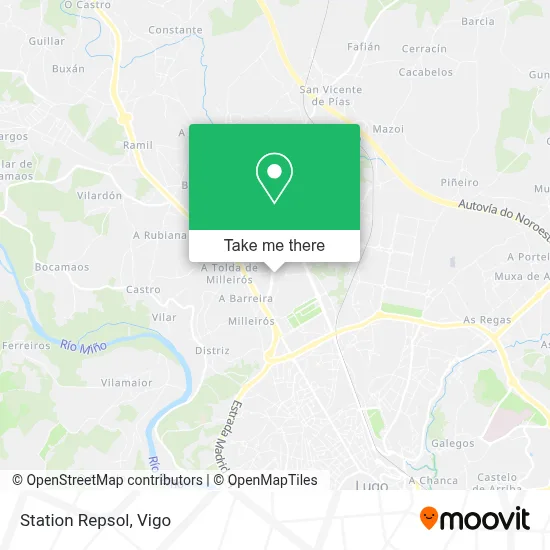 Station Repsol map