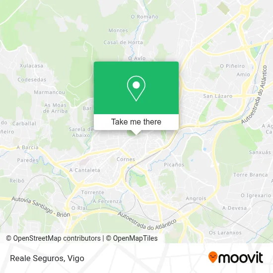 Reale Seguros map