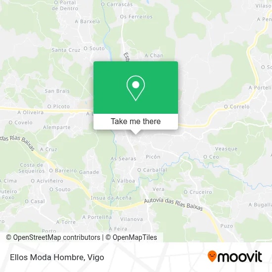 mapa Ellos Moda Hombre