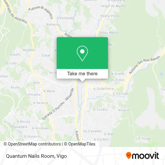 Quantum Nails Room map