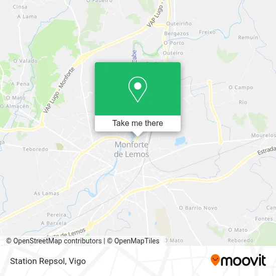 Station Repsol map