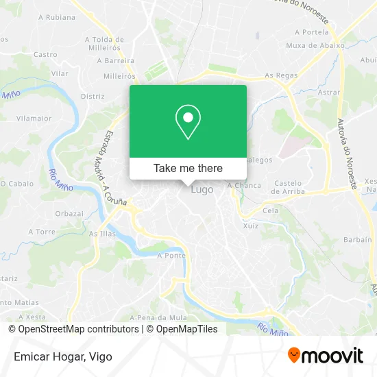 Emicar Hogar map