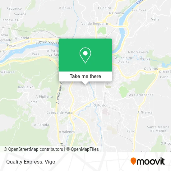 Quality Express map