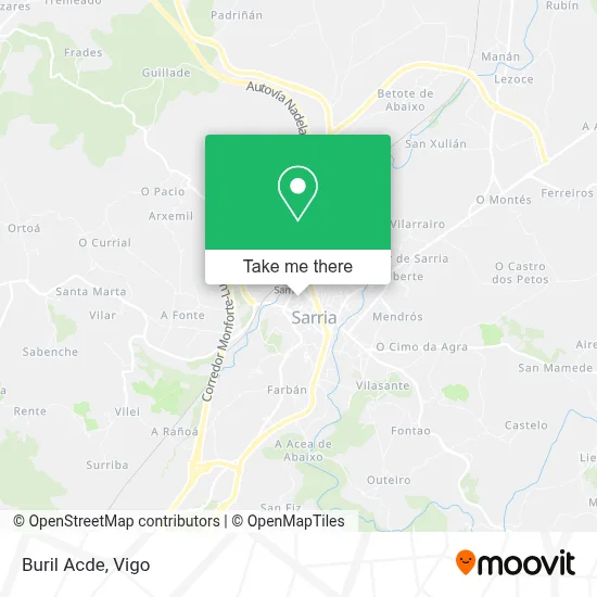 Buril Acde map