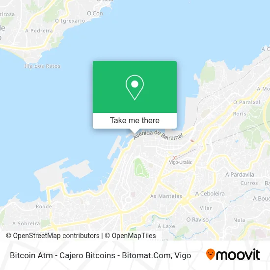 Bitcoin Atm - Cajero Bitcoins - Bitomat.Com map