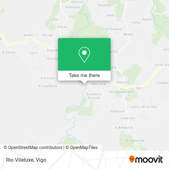 Rio Vilatuxe map