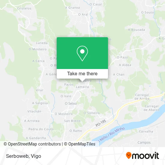 Serboweb map