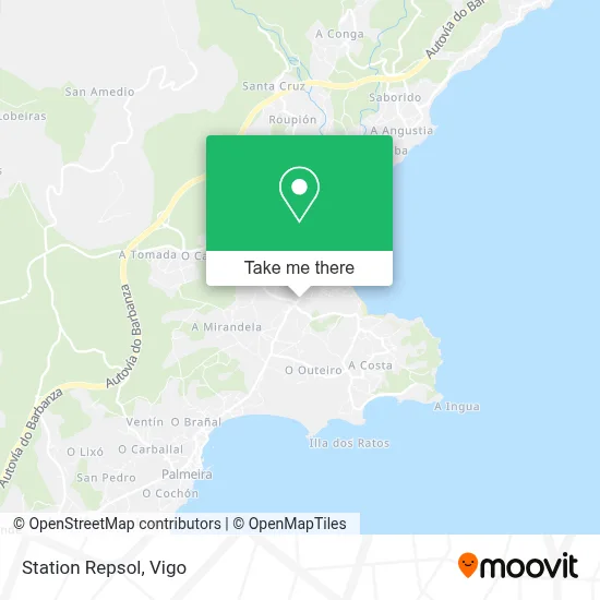 Station Repsol map