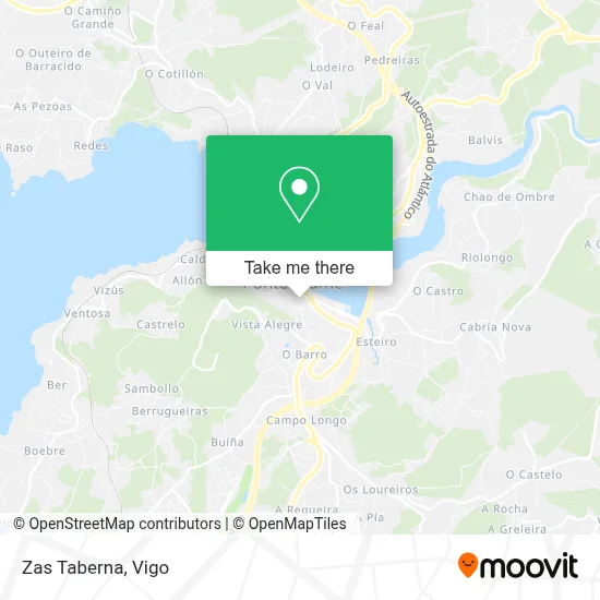Zas Taberna map