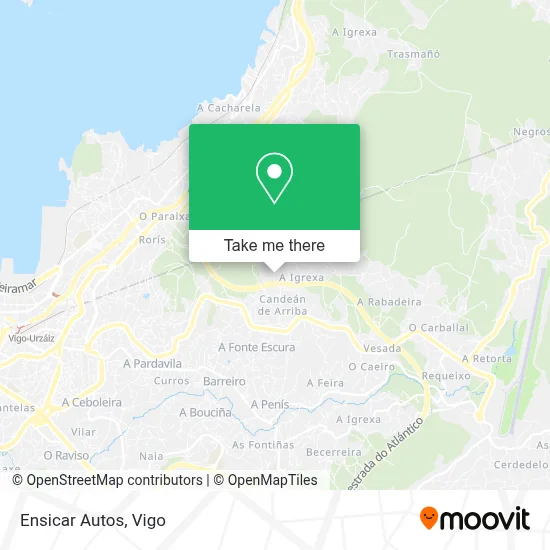 Ensicar Autos map