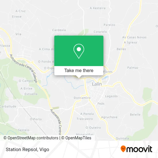 Station Repsol map