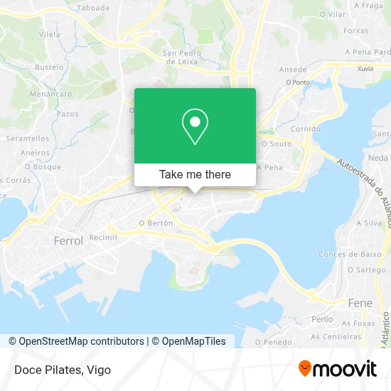 Doce Pilates map