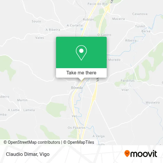 Claudio Dimar map