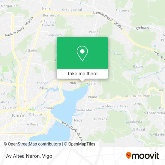 Av Altea Naron map