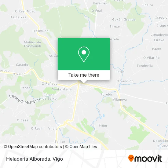 Heladeria Alborada map