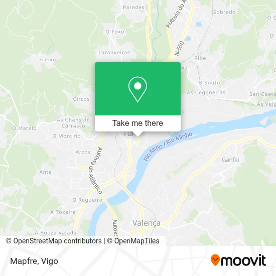 Mapfre map