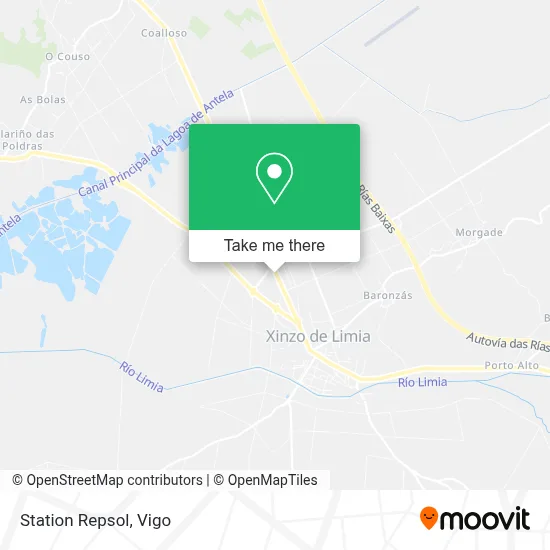Station Repsol map