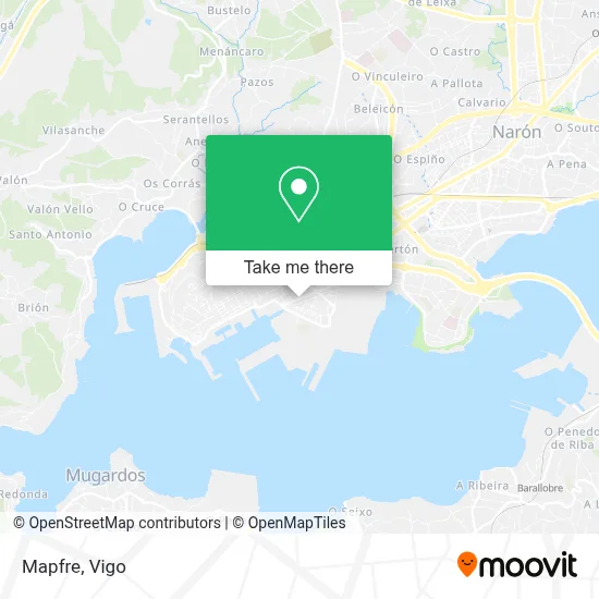 Mapfre map