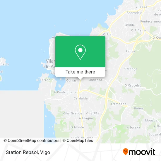 Station Repsol map