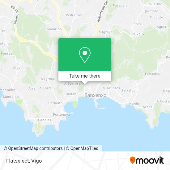 Flatselect map