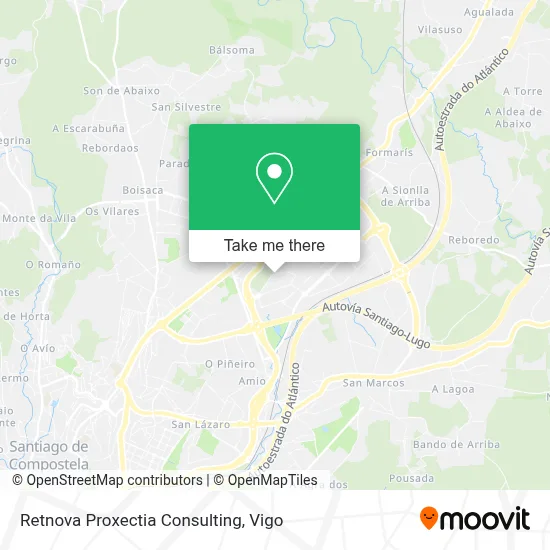 Retnova Proxectia Consulting map