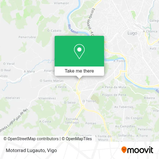Motorrad Lugauto map