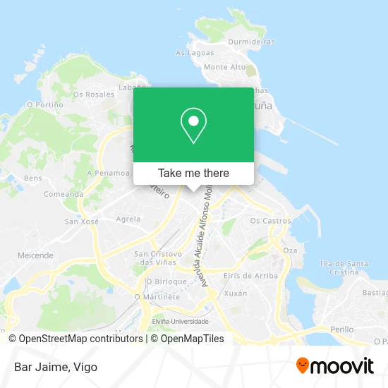 Bar Jaime map
