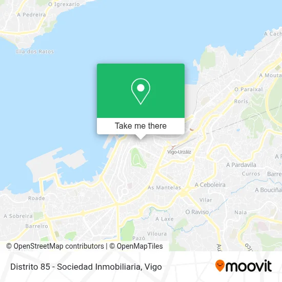 Distrito 85 - Sociedad Inmobiliaria map