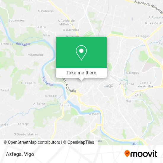 Asfega map