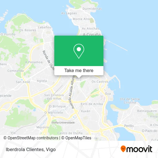 Iberdrola Clientes map