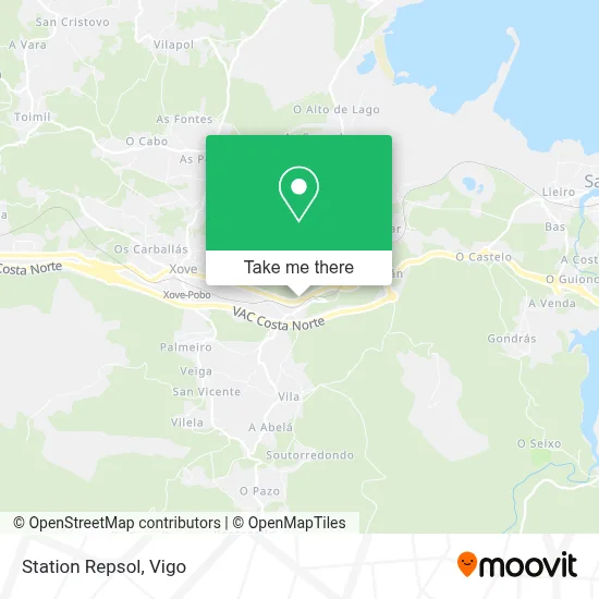Station Repsol map