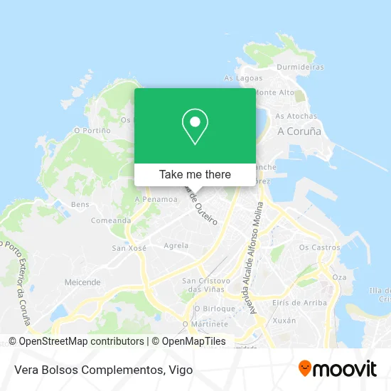 Vera Bolsos Complementos map