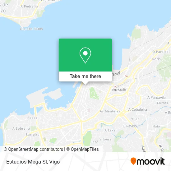 Estudios Mega Sl map