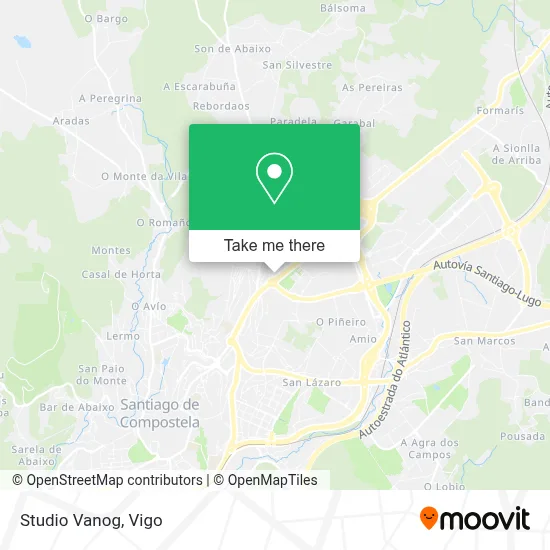 Studio Vanog map