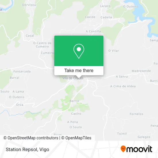 Station Repsol map