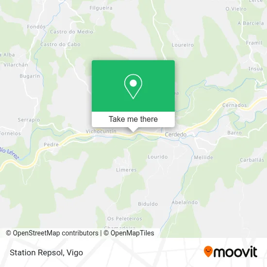 Station Repsol map