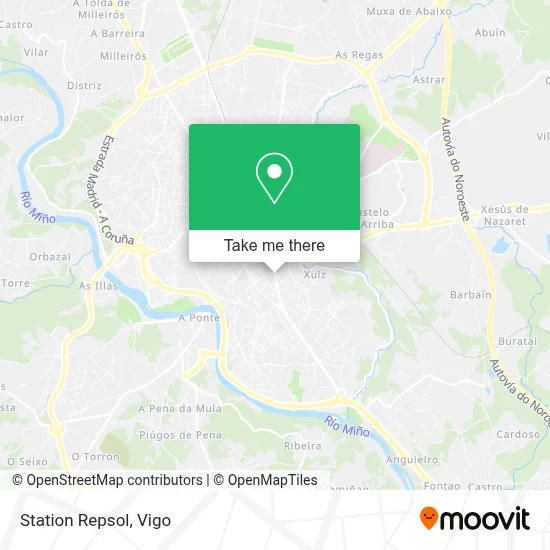Station Repsol map