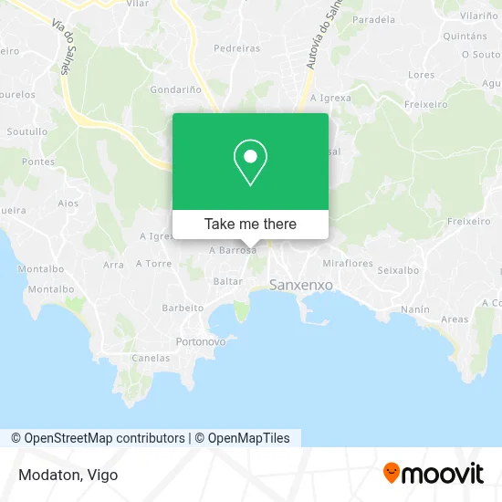 Modaton map