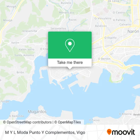 M Y L Moda Punto Y Complementos map