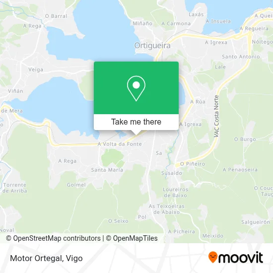 Motor Ortegal map