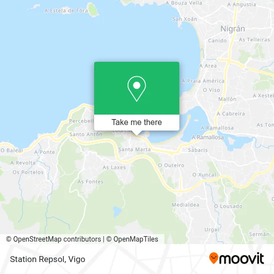 Station Repsol map