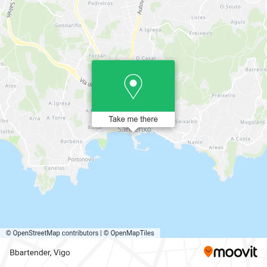 Bbartender map