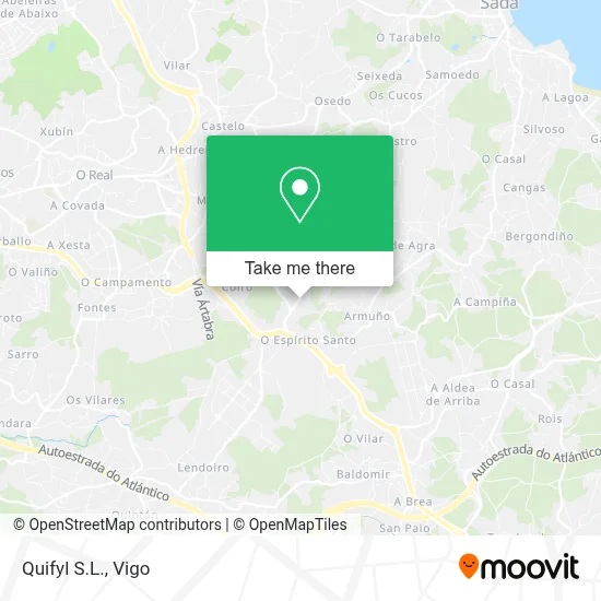 Quifyl S.L. map
