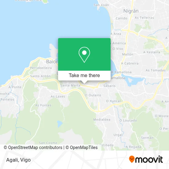 Agali map
