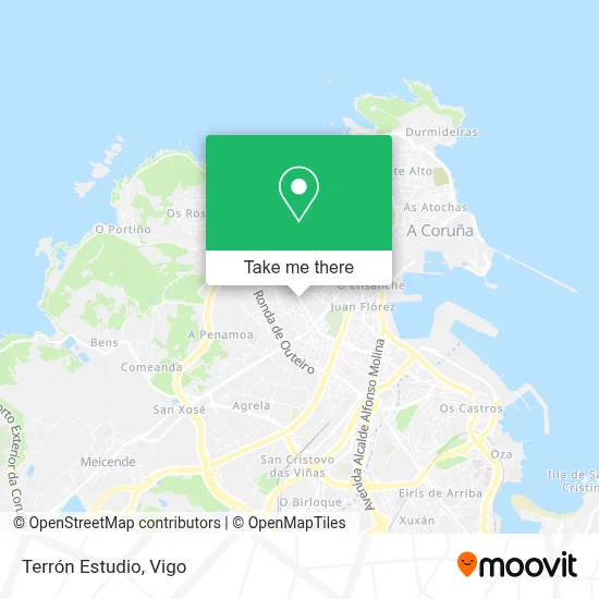 Terrón Estudio map