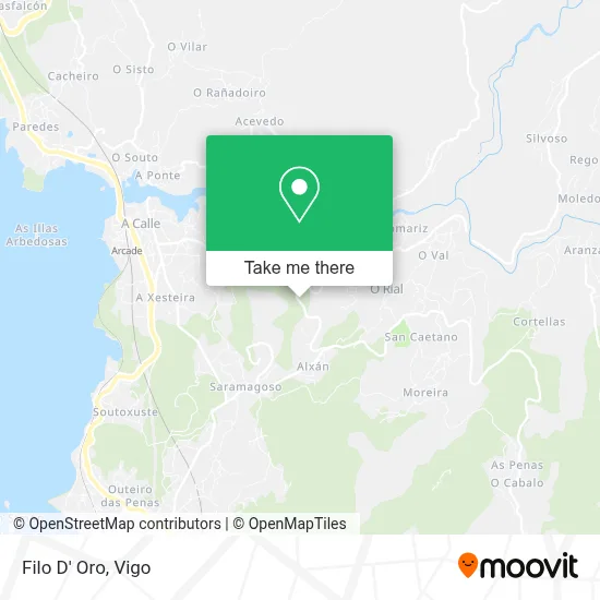 Filo D' Oro map