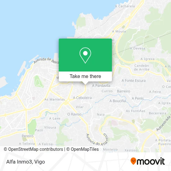 Alfa Inmo3 map