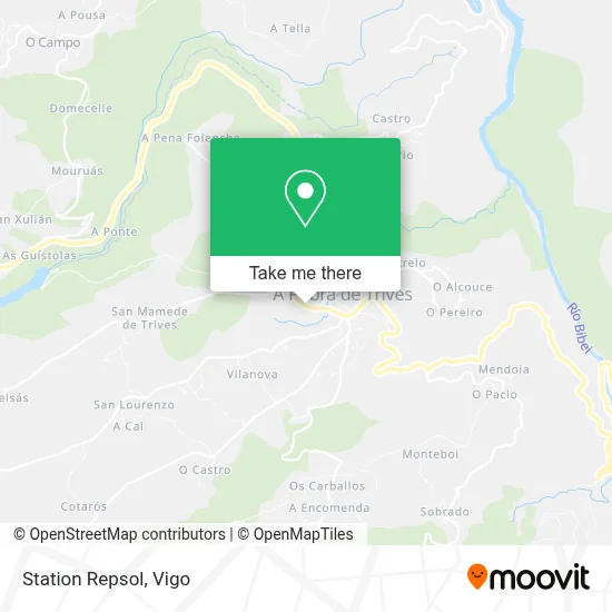 Station Repsol map
