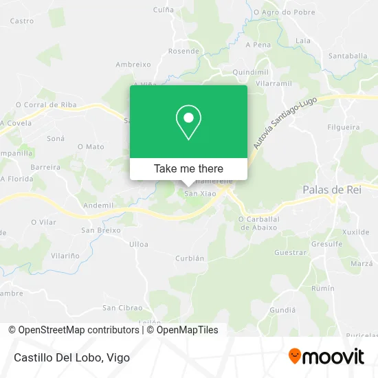 Castillo Del Lobo map