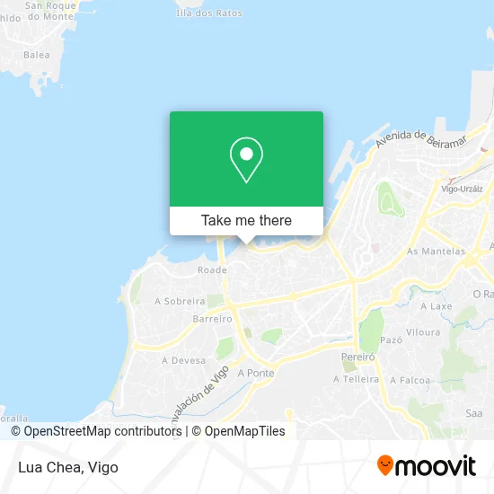 mapa Lua Chea